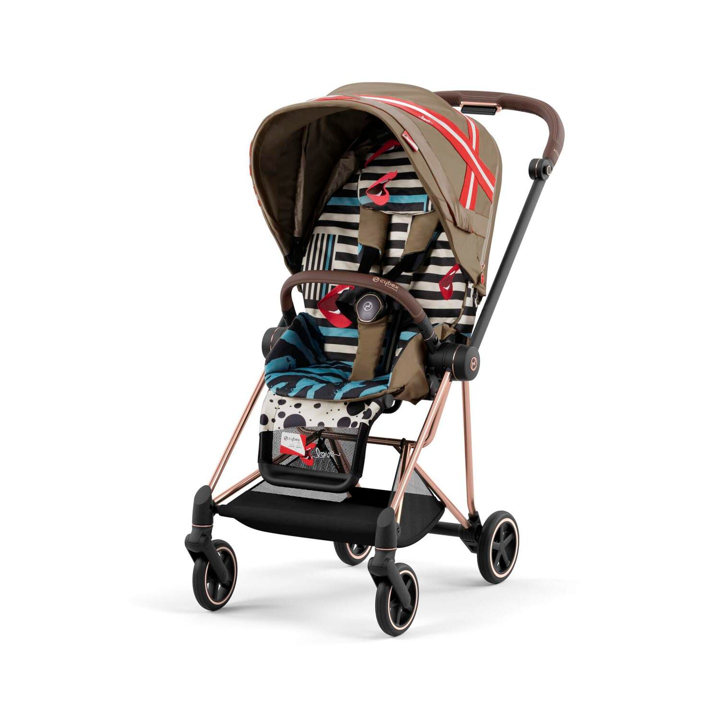 Cybex Mios Rosegold Frame with Seat Pack Jikel House