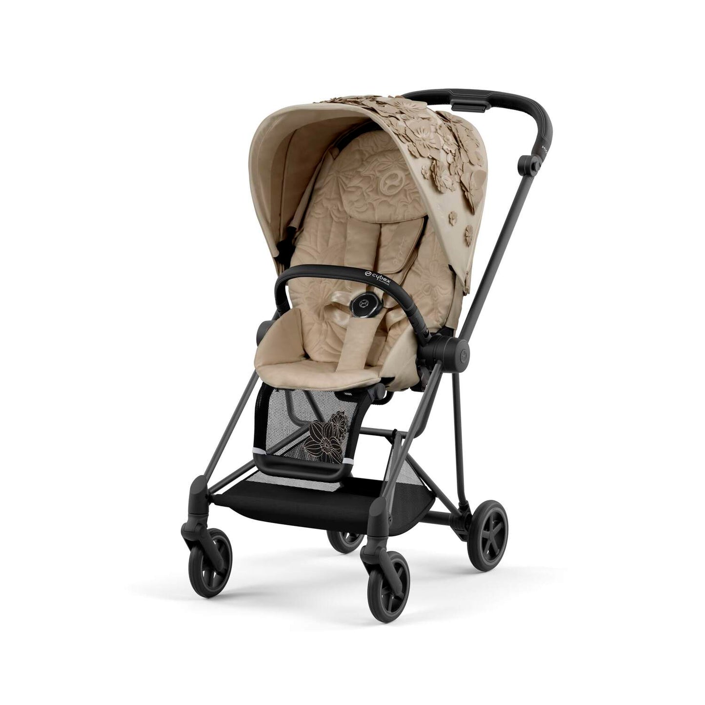 Cybex - Mios Matt Black Frame with Seat Pack