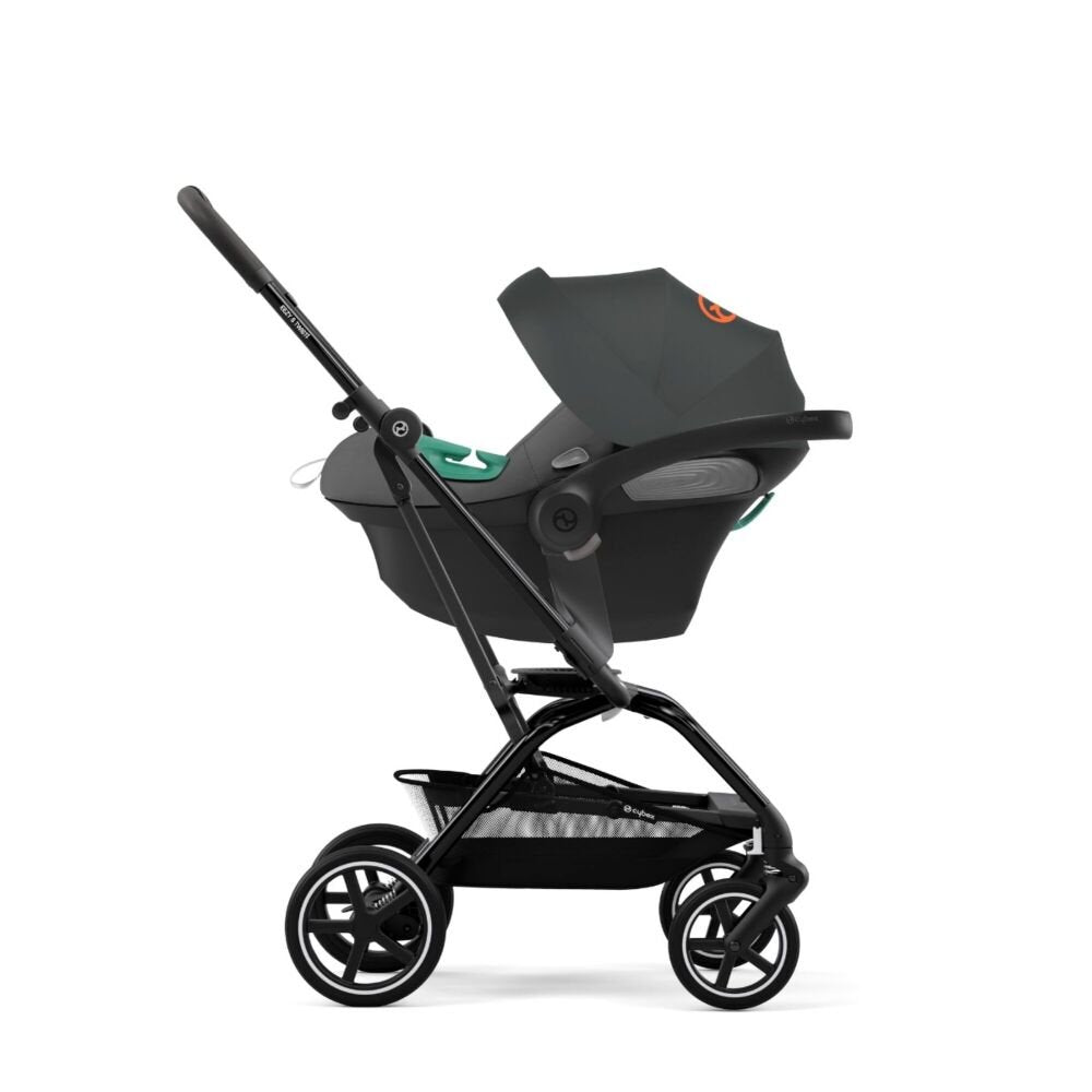 Cybex - Eezy S Twist+ 2 BLK Leather Lava Grey (display piece)