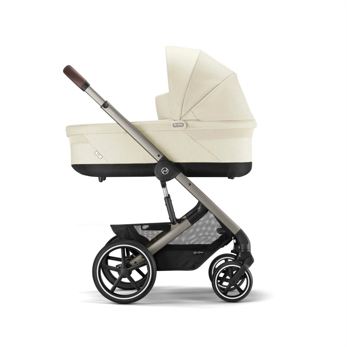 Cybex -  Balios S Lux TPE Seashell Beige + Cot S Lux  Seashell Beige
