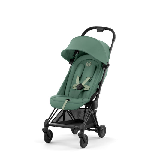 Cybex - COYA Matt Black Leaf Green