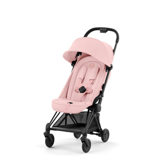Cybex - COYA Matt Black Peach Pink