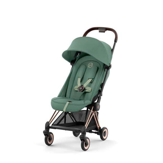 Cybex - COYA Rosegold Leaf Green dark green