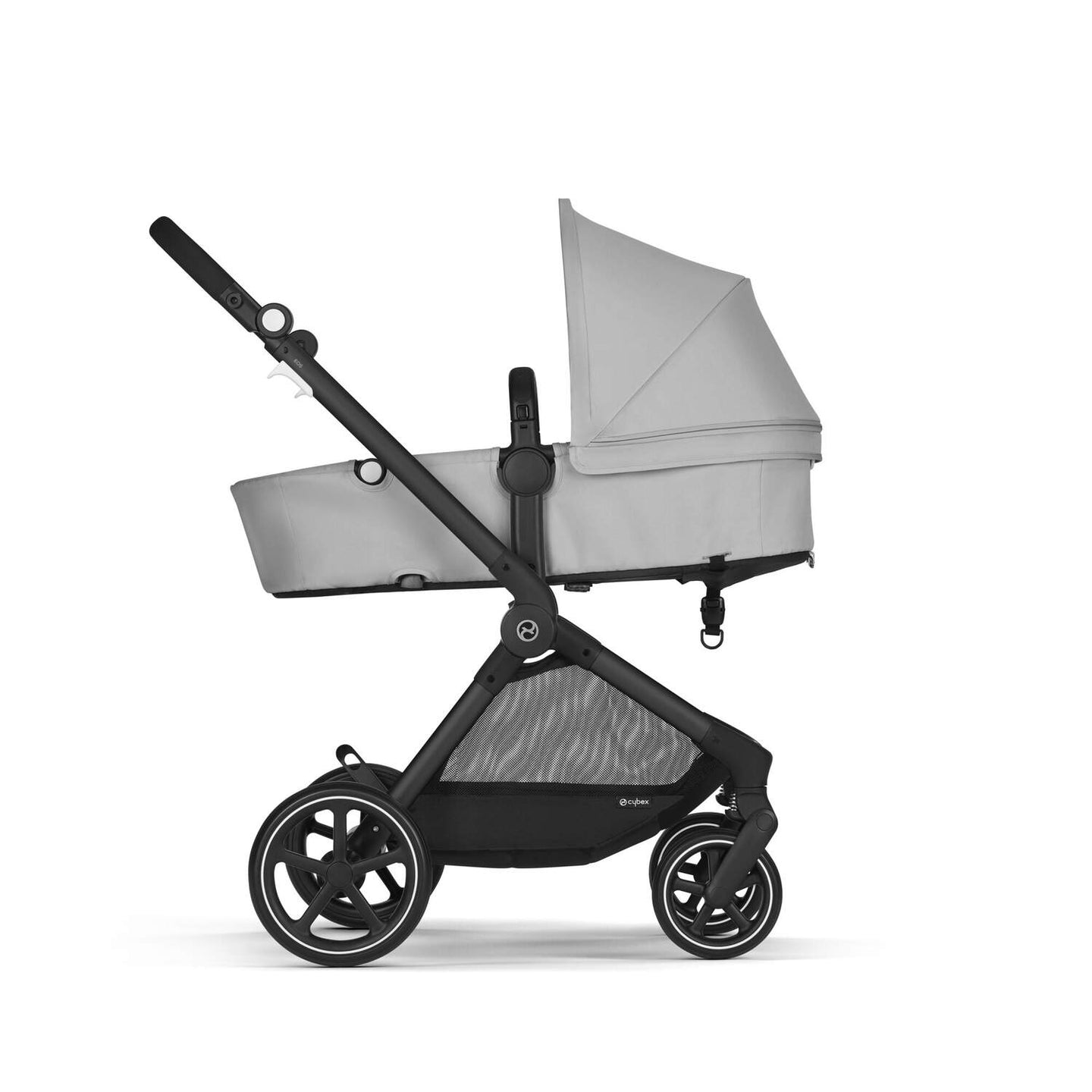 Cybex - EOS Travel System Lava Grey (Frame Black) - Aton B2 Stone Grey