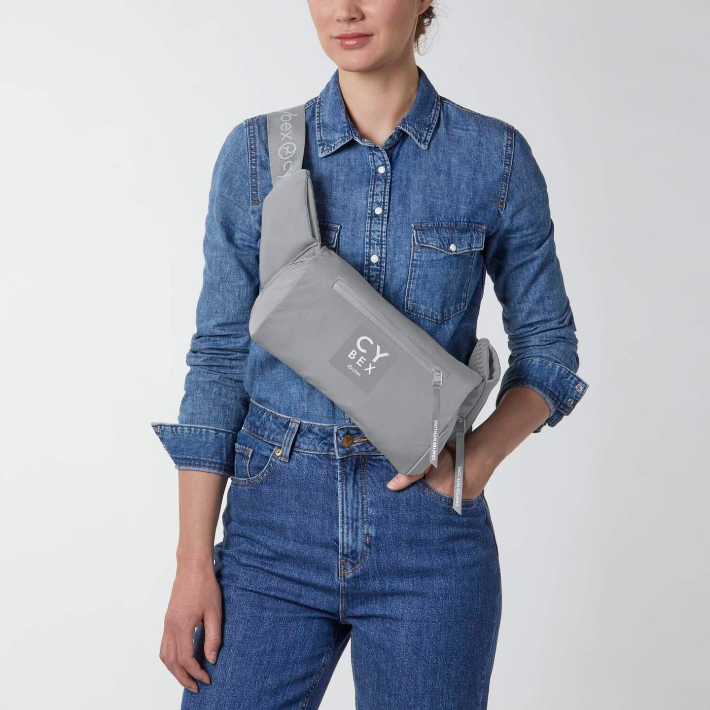 Cybex - Coya Carrier Thunder Grey Light Grey