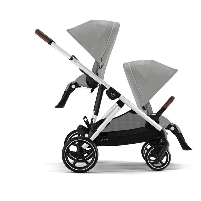 Cybex - Gazelle S SLV BP Stone Grey mid grey