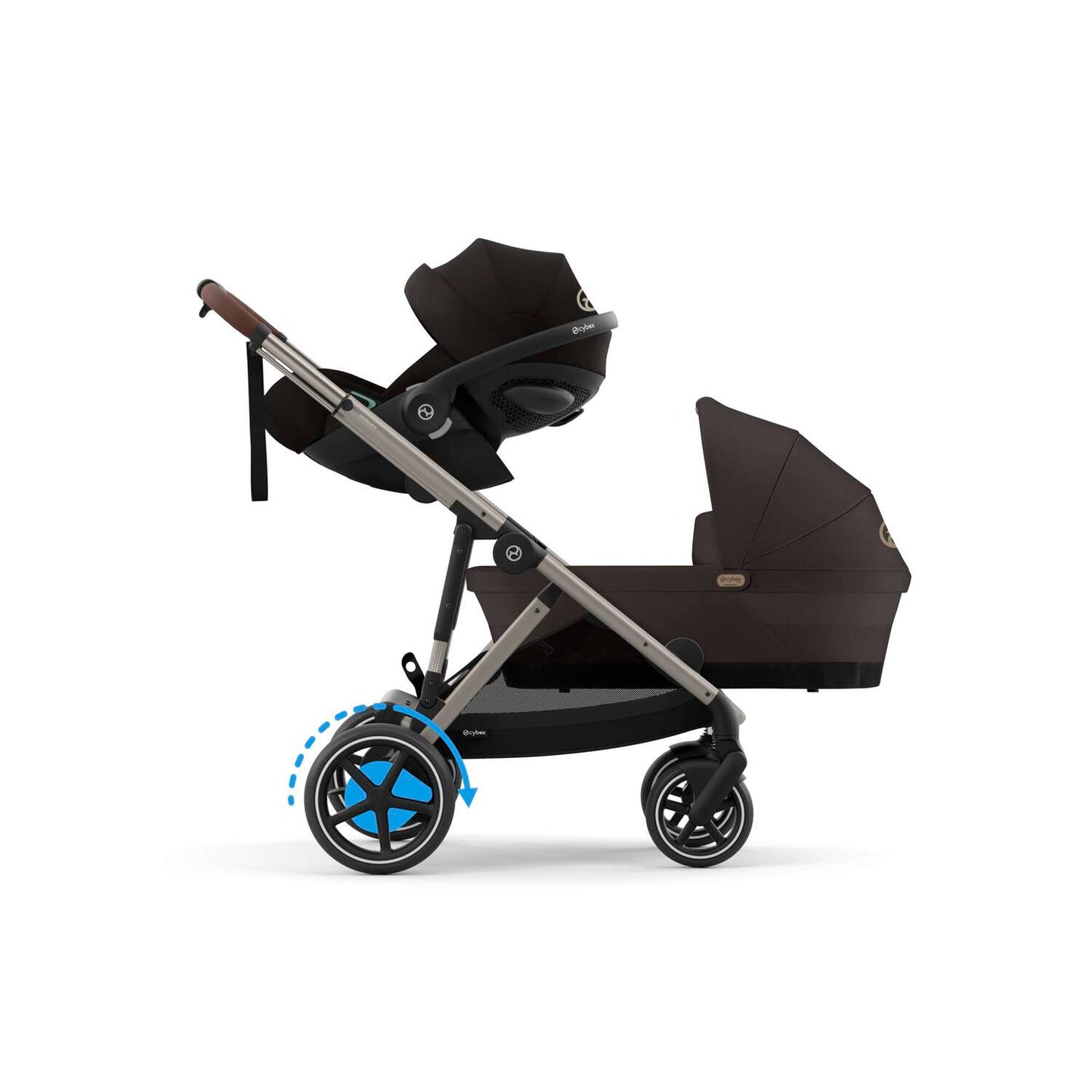 Cybex - e-Gazelle S Chocolate Brown (PREORDER - MID OCT)