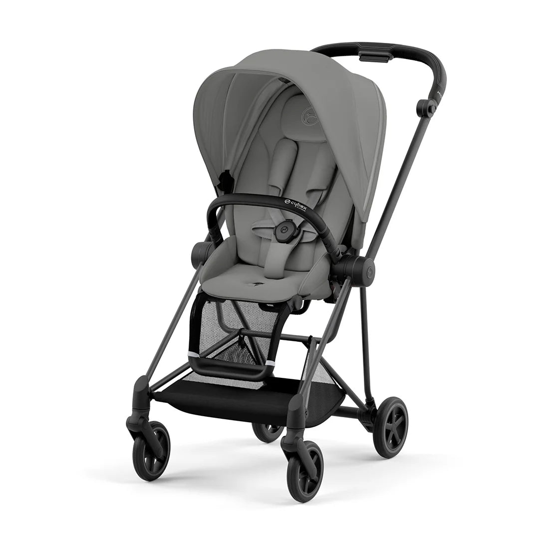Cybex - Mios Matt Black Frame with Seat Pack