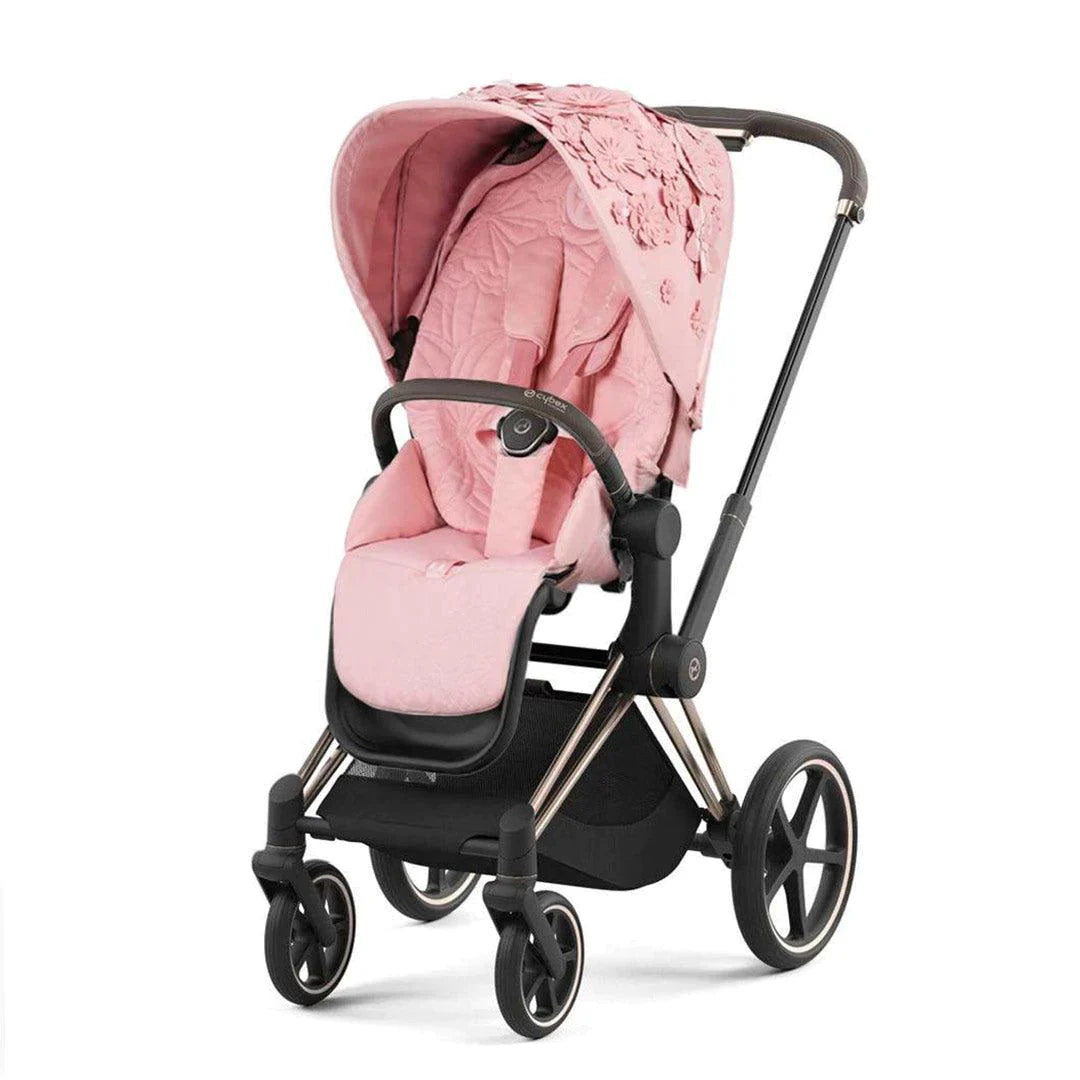 Cybex Priam Rosegold Frame with Seat Pack Jikel House