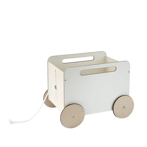 Ooh Noo - Toy Chest on Wheels White