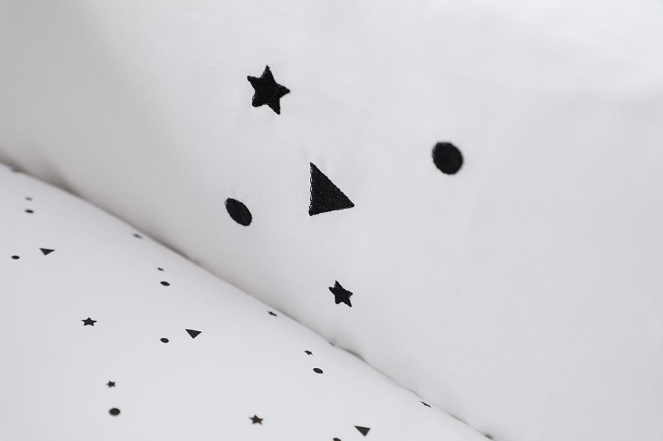 MICUNA - KIT DUVET+ HEAD PROTECTOR MINI-COT 80 x 50 TX-934 CLAIRE