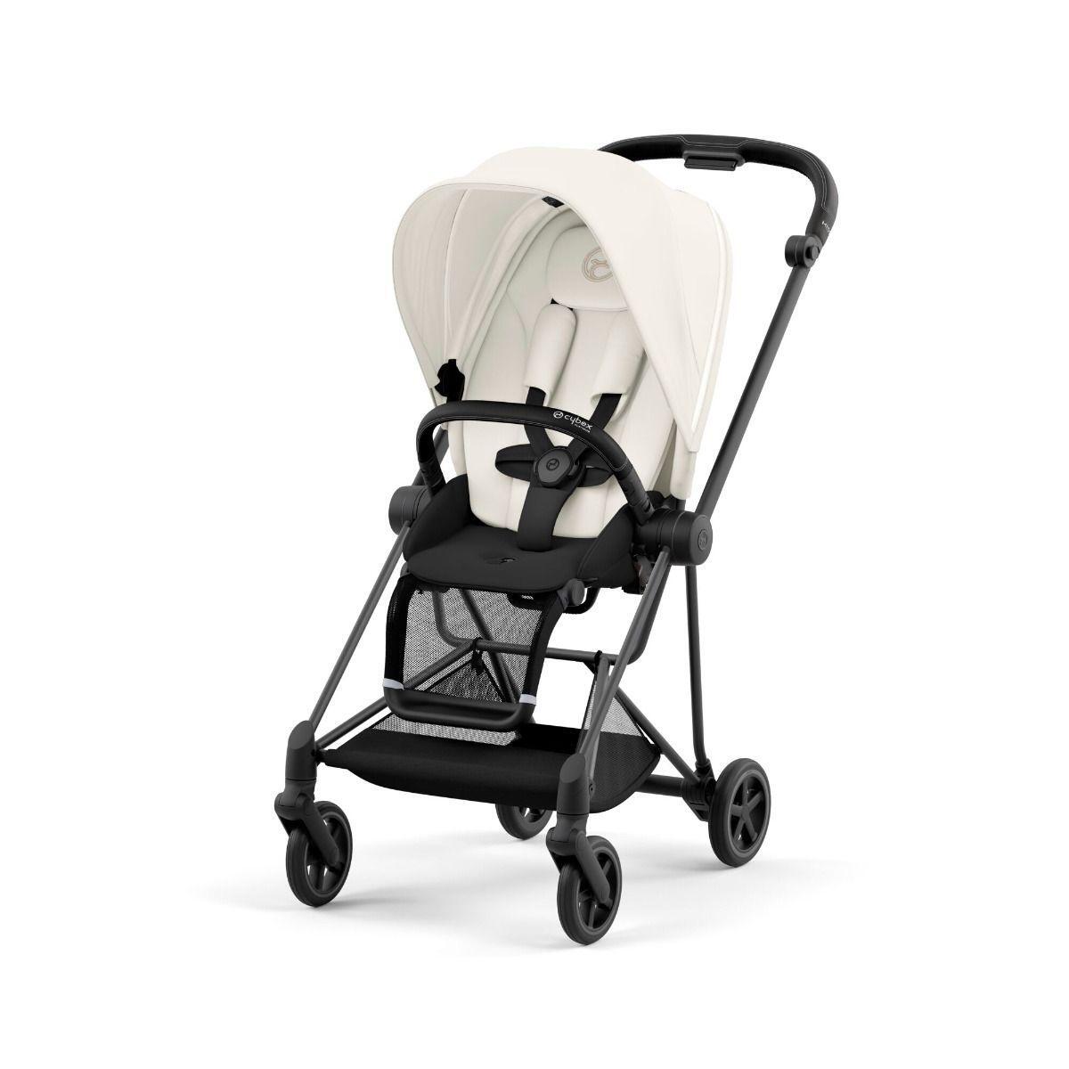 Cybex - Mios Matt Black Frame with Seat Pack