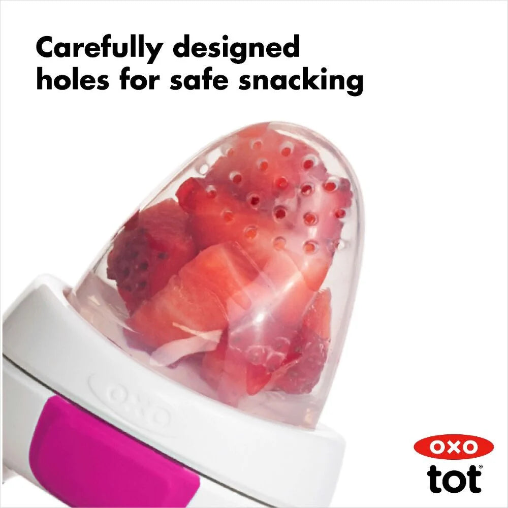 Oxo Tot - Silicone Self-Feeder - Pink