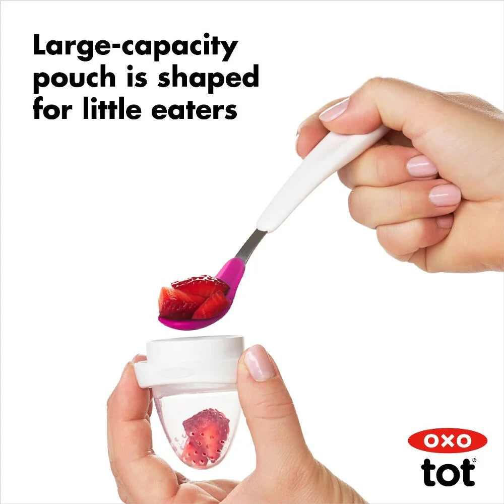 Oxo Tot - Silicone Self-Feeder - Pink